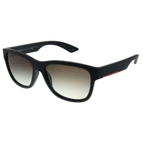 Prada Lifestyle PS 03QS DG00A7 Black Rubber Plastic .